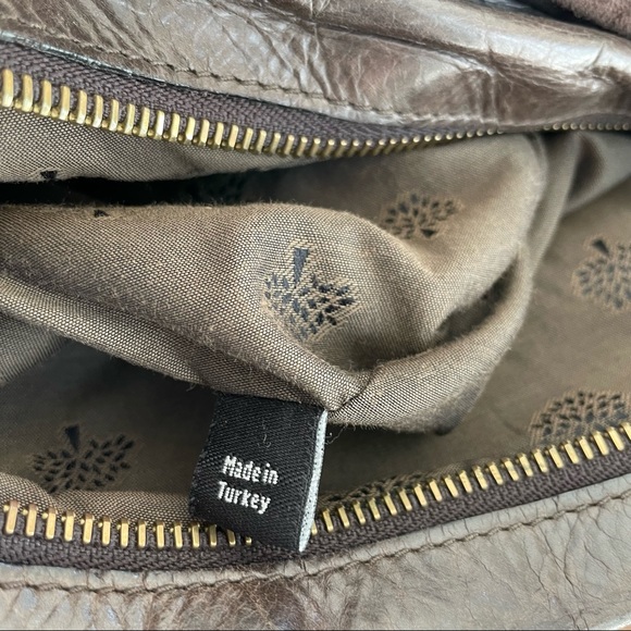 Mulberry brown leather shoulder bag - Picture 13 of 14